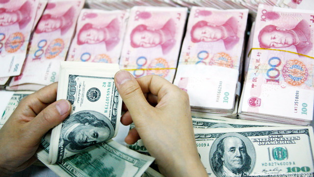 China's Yuan Hits New Record High Against The Dollar