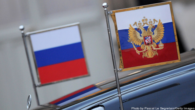 President Nicolas Sarkozy Meets With Russian President Dmitry Medvedev