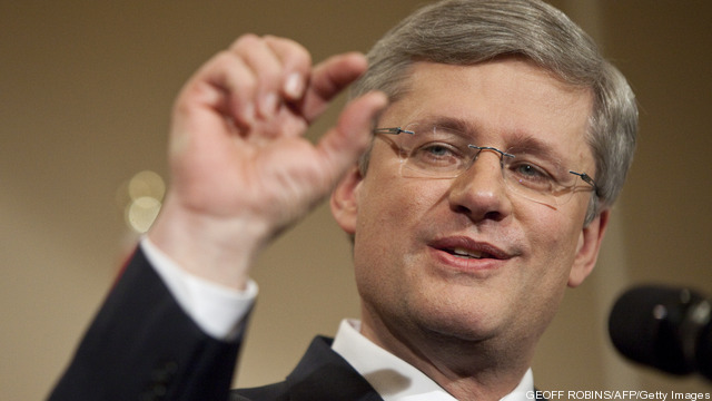 Canadian Prime Minister Stephen Harper s