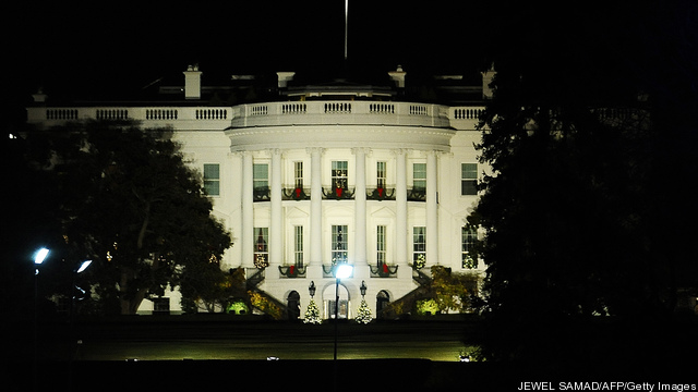 The 2011 National Christmas Tree is lit