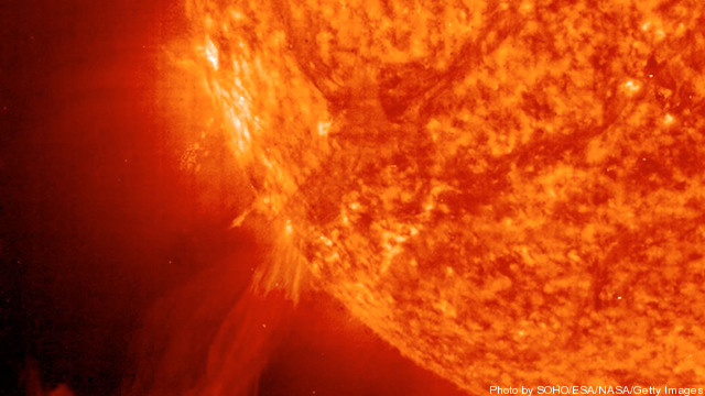 Two Large Solar Prominences Erupt On Sun