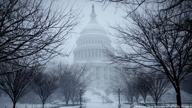 Second Snowstorm Slams Into Washington DC