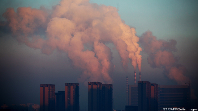 CHINA-ENVIRONMENT-THEME-POLLUTION