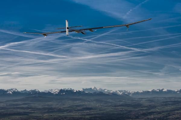 Solar Impulse in Flight