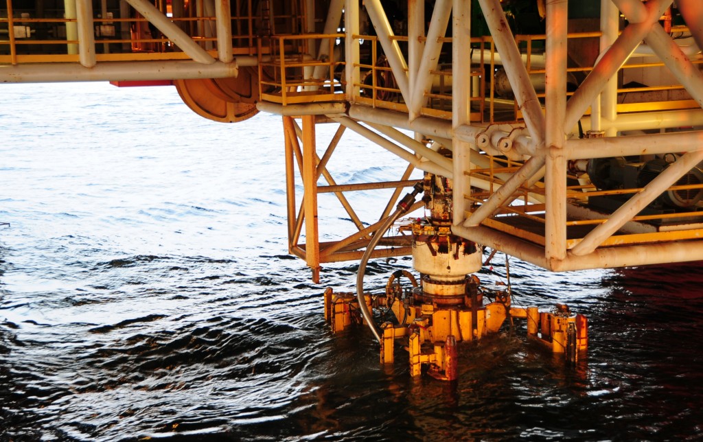 BP Blow Out Preventer From The Deepwater Horizon Oil Rig Recovered