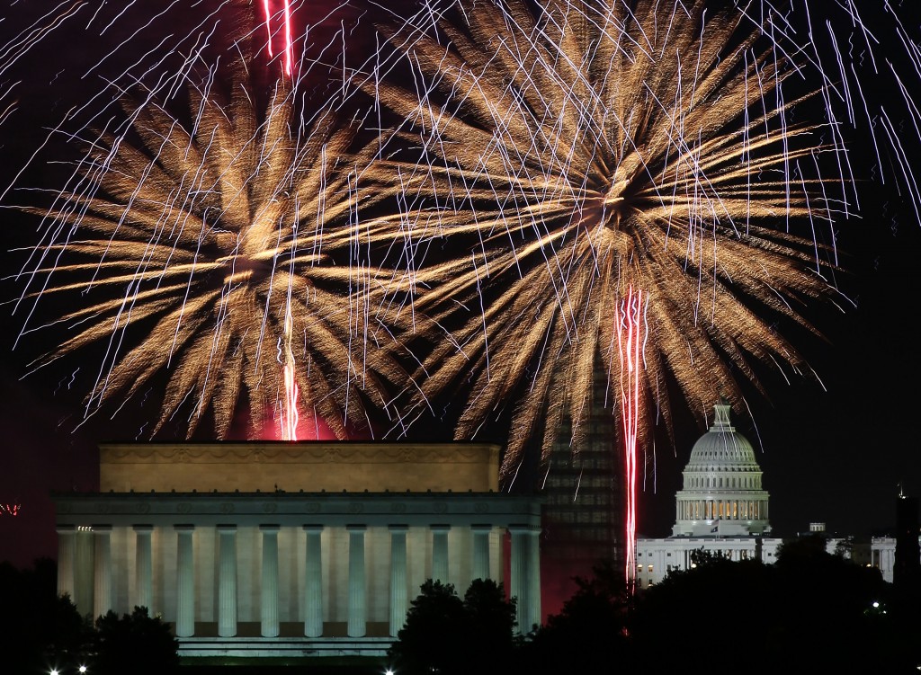 The Nation's Capitol Celebrates 4th Of July With Fireworks Display