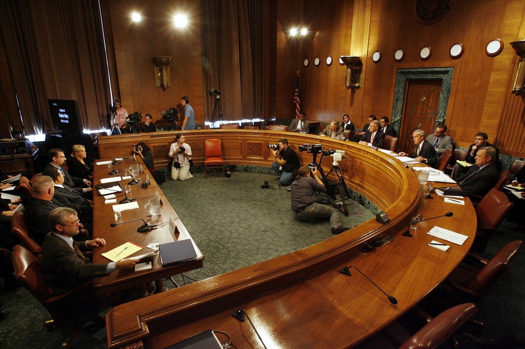 Senate Democrats Hold Hearing On Contractors In Iraq