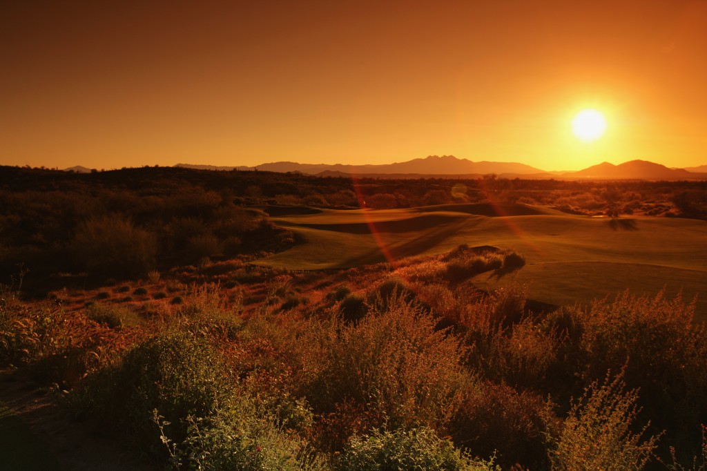 We-Ko-Pa Golf Club 14th sunrise