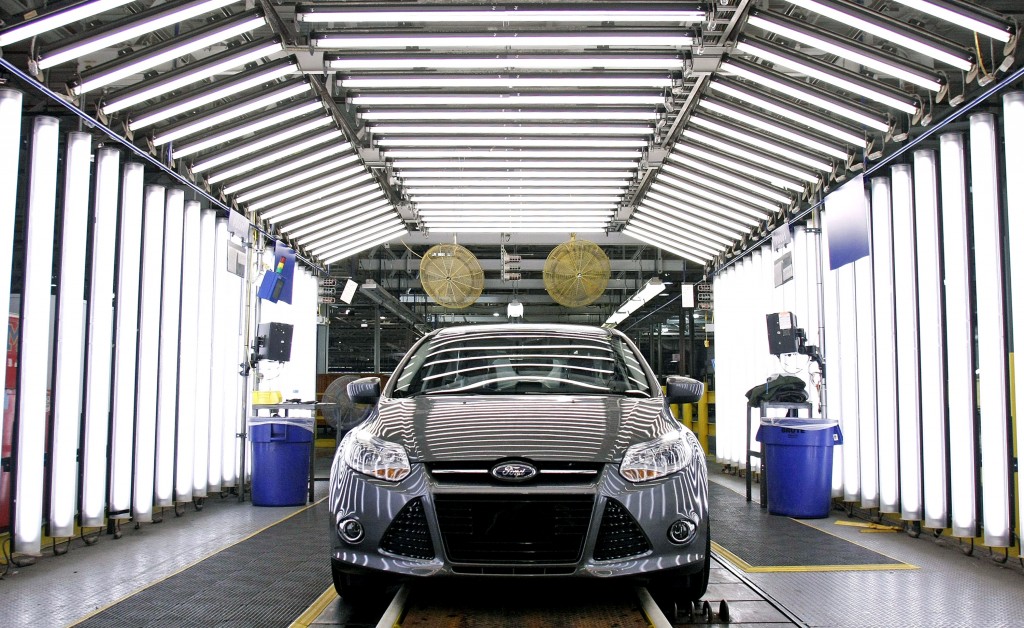 Ford Electric Car Plant Builds Electric Focus And Hybrid Vehicles