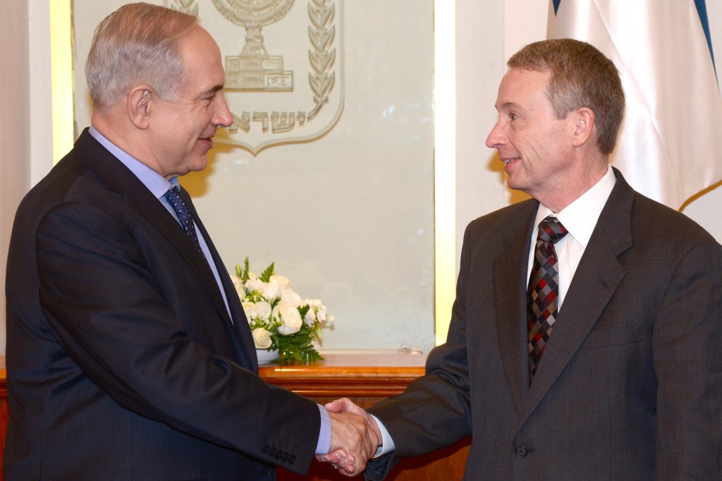 Netanyahu Meets With Noble Energy CEO