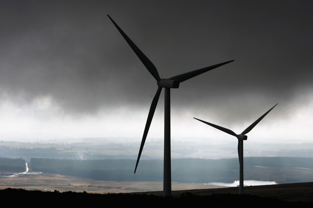 Scottish Windfarm Starts Producing Electricity