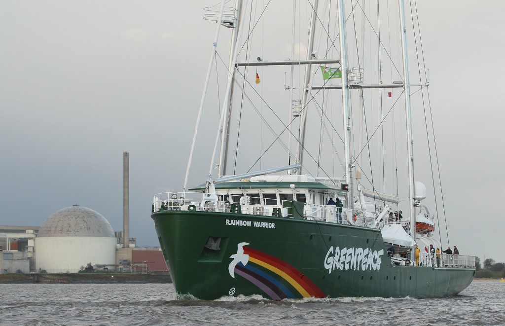 New Rainbow Warrior III Arrives At Hamburg Port