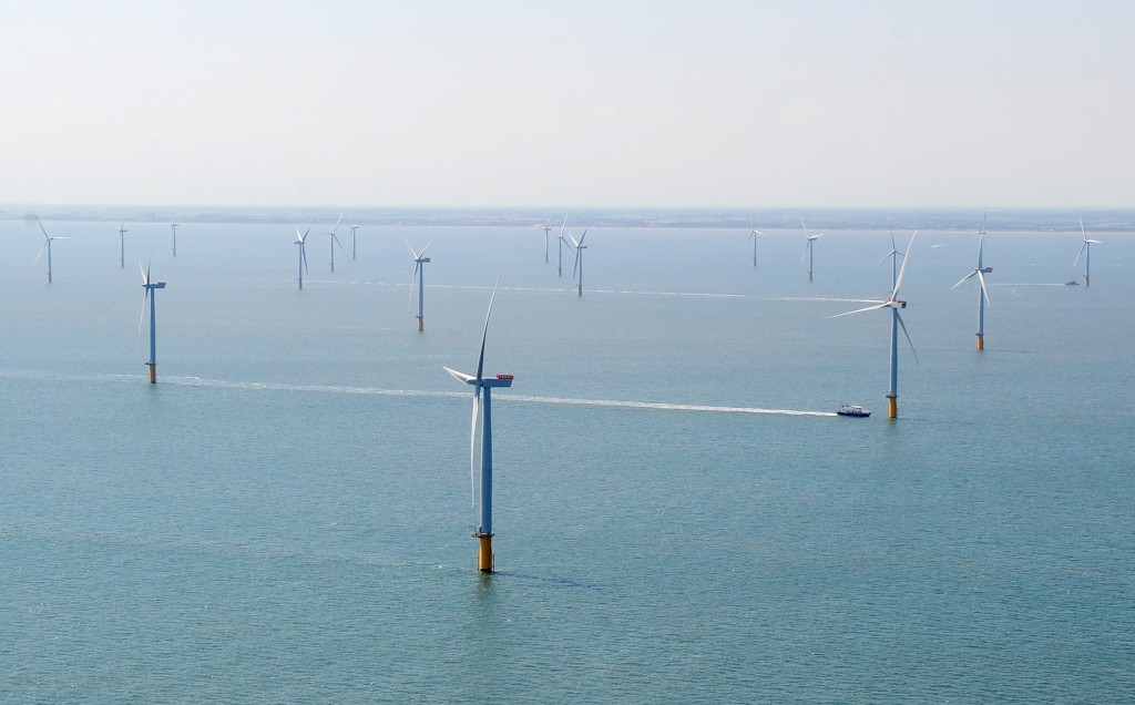 Nick Clegg Opens Offshore Wind Farm