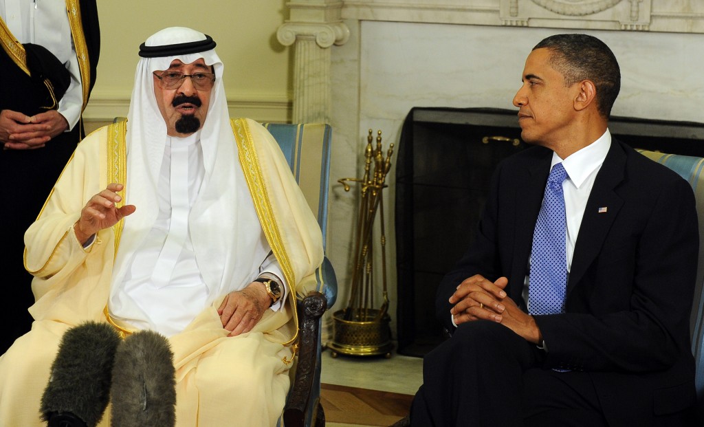 President Obama Meets With Saudi Arabian King Abdullah