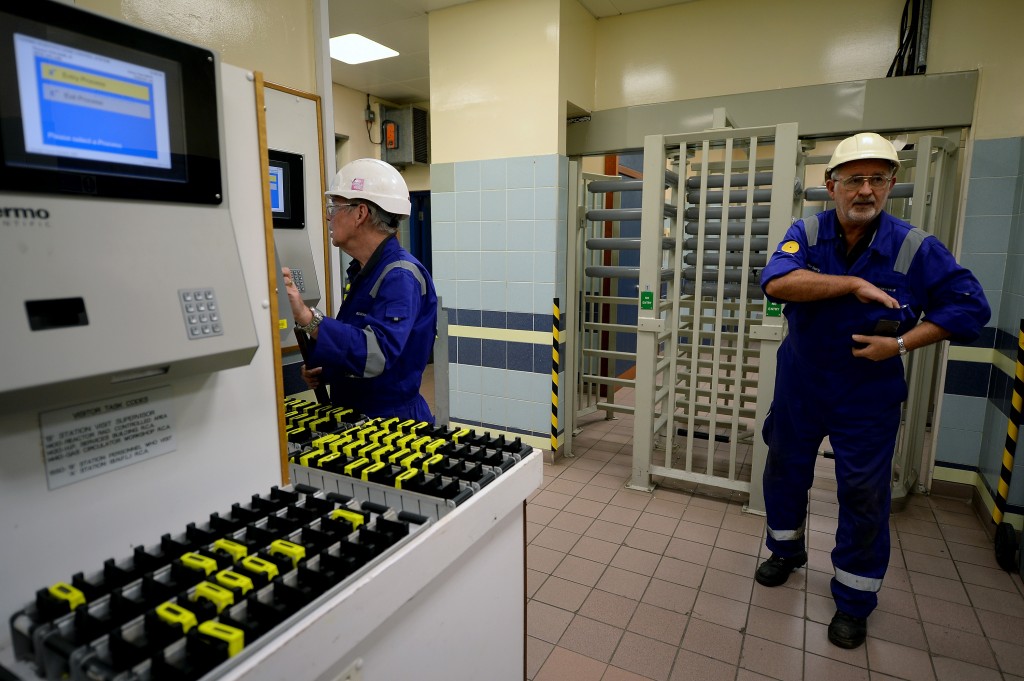 Inside Hunterston B Nuclear Power Station