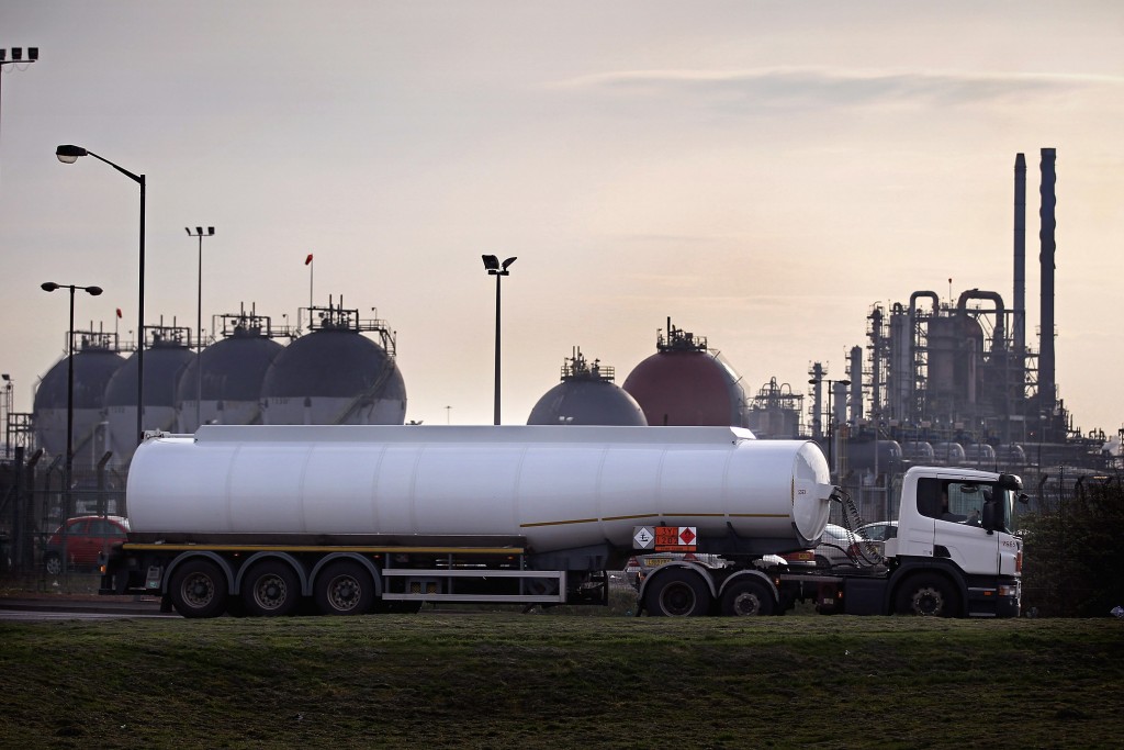 Tankers Leave Oil Refineries As Strike Action Looms