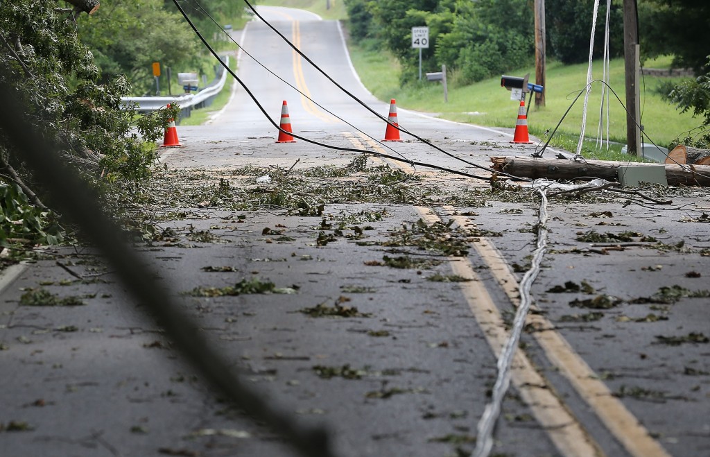 Clean Up Begins From Friday Storms That Knocked Power And Downed Trees Throughout Region