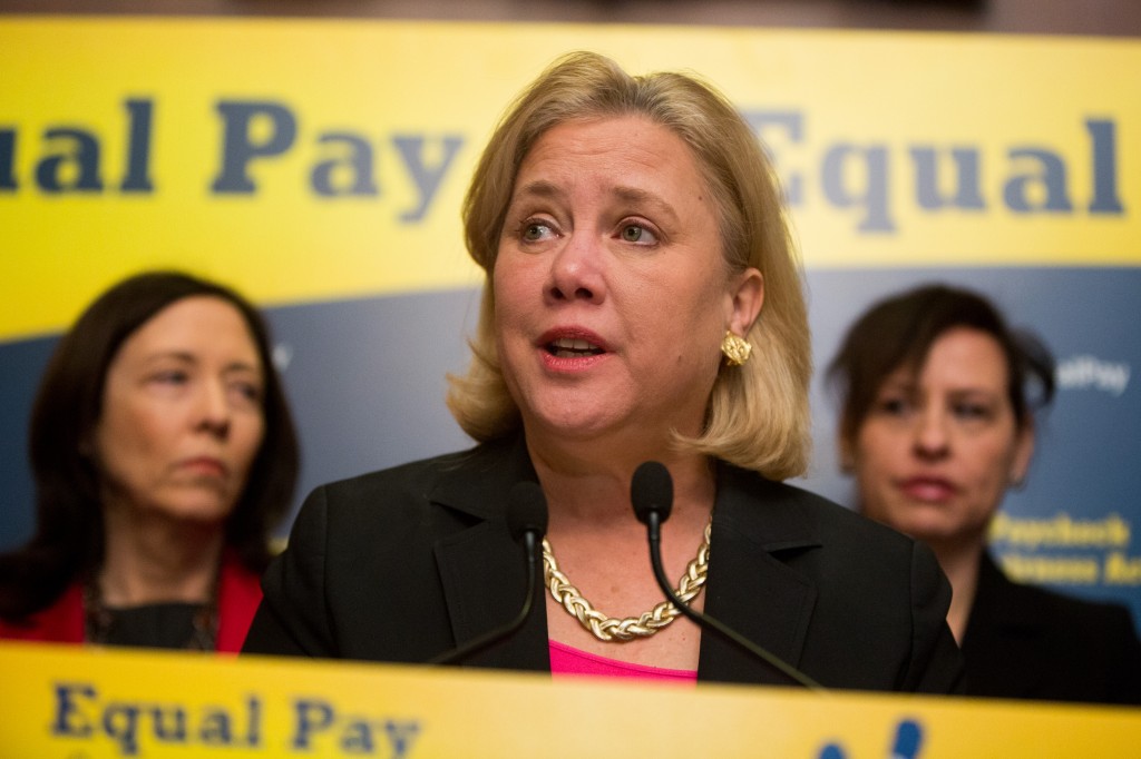 Democratic Legislators Hold News Conference To Urge Congress To Pass The Paycheck Fairness Act