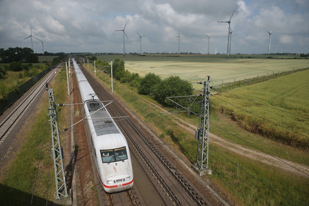 Deutsche Bahn ICE High Speed Train