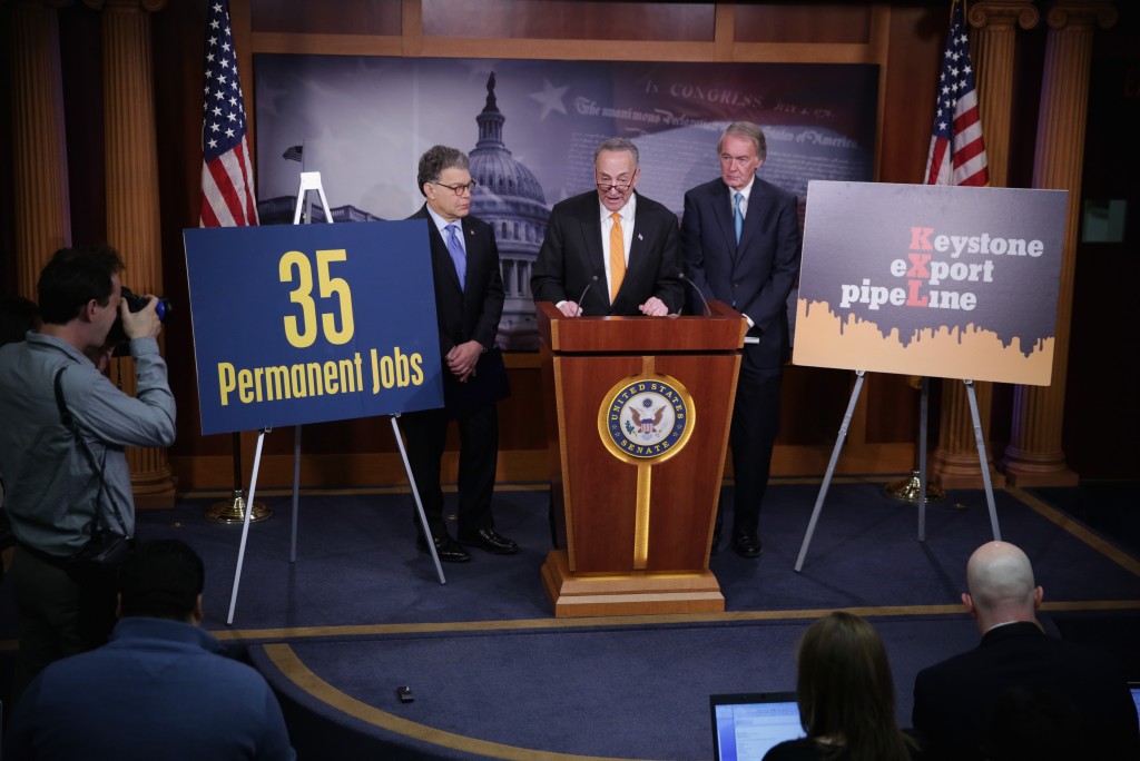 Senate Democrats Push For Amendments To Keystone XL Pipeline Legislation