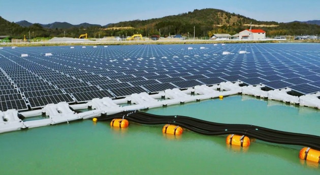 kyocera floating solar