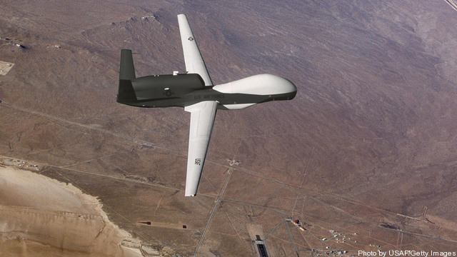 Northrop Flies, Tests New Sensor, The MS-177 On Global Hawk