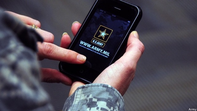 The iPhone Goes To War: Army Explores Shift From Military To Commercial Networks