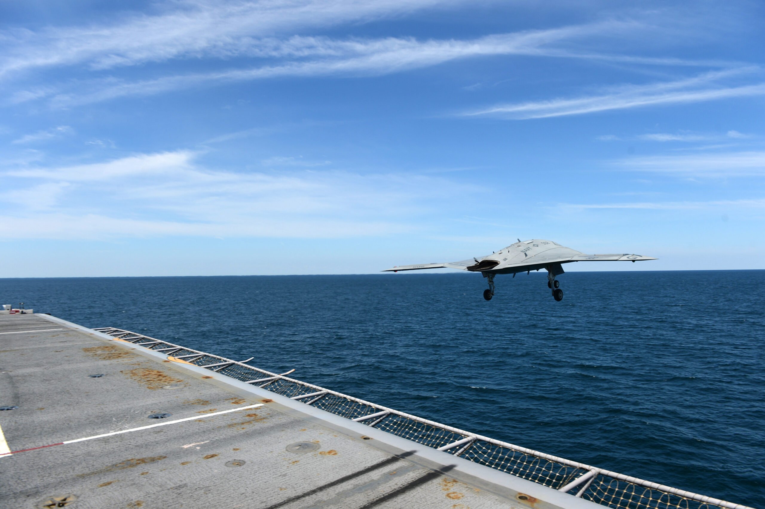 X-47B: Navy Drone Launches Off Aircraft Carrier; A New Tailhook Era