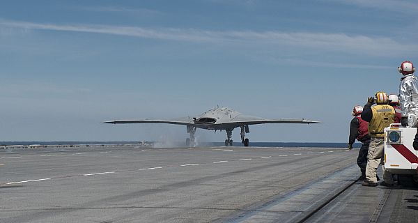 Navy Drone’s Next Test: X-47B Will Land, Sort Of; China Unveils Similar Drone