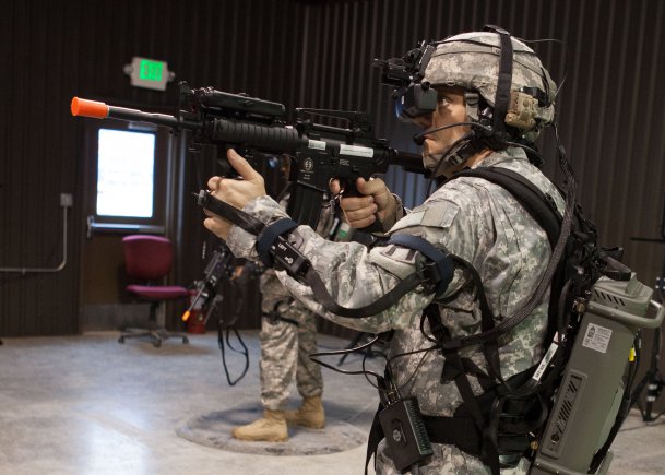 Soldiers maintain readiness playing video games, Article