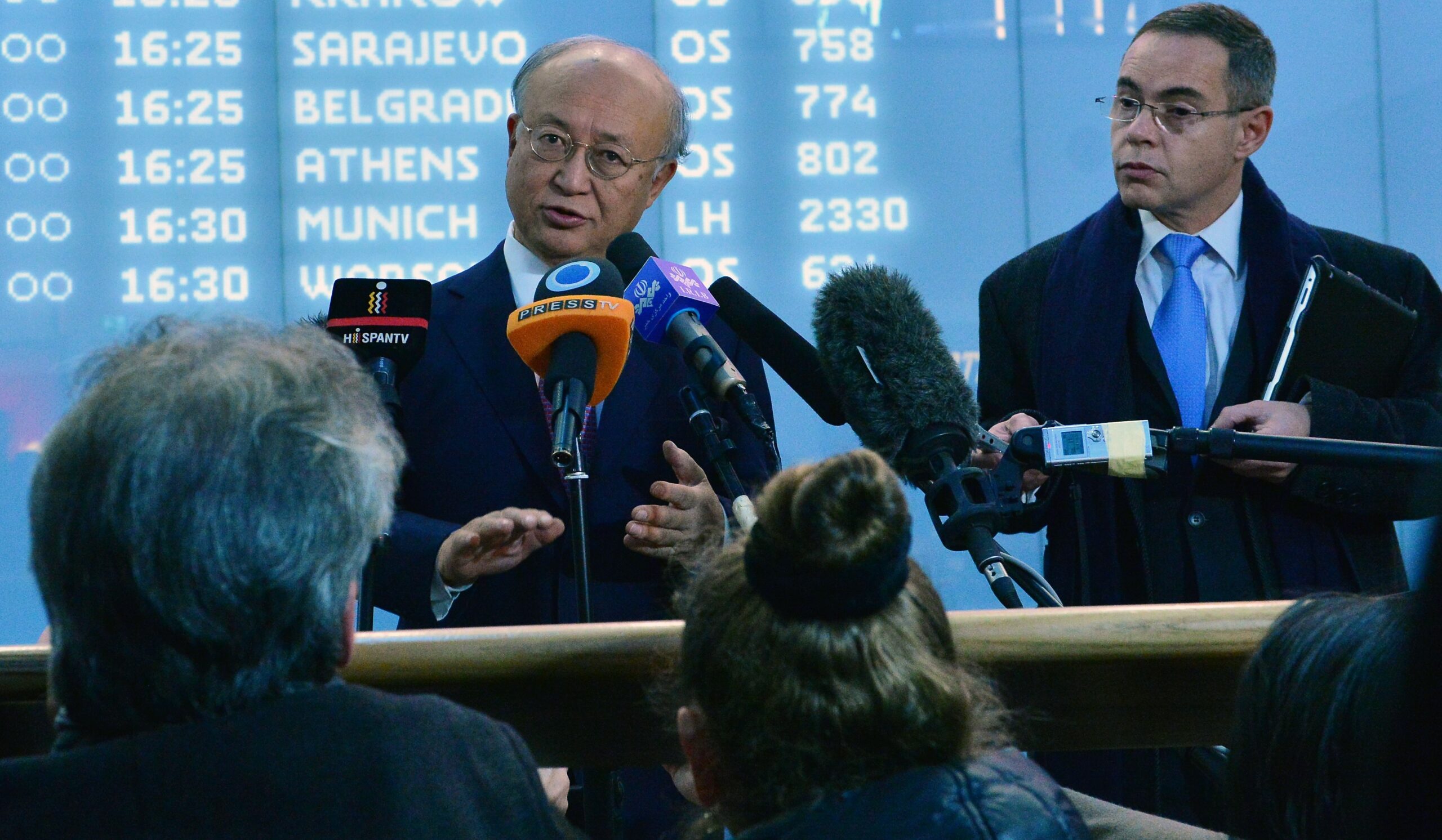 IAEA Chief Cites Modest Iran Nuclear Progress; Official Report Due EXCLUSIVE