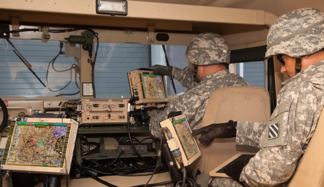 A New Way To Command: Army Links Its Networks