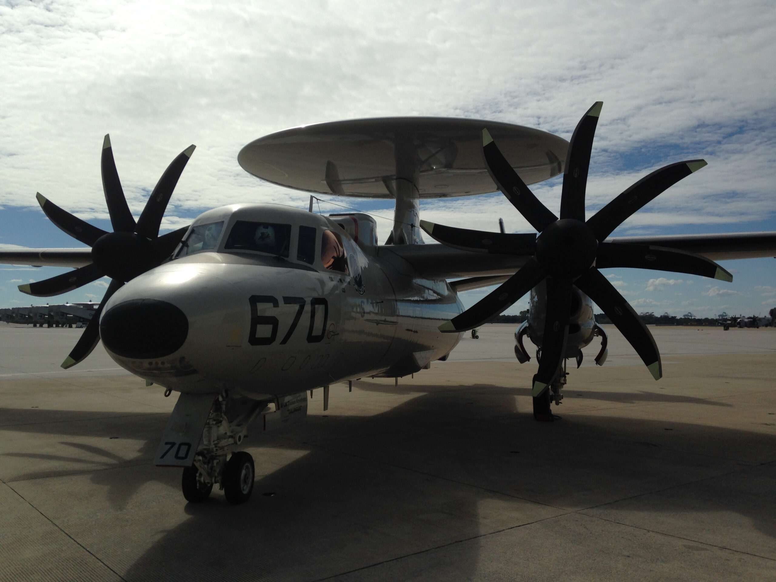 E-2D Hits IOC; Navy Hawkeye Gets Larger, Lethal Role