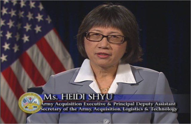 Shyu On GCV, Upgrades, Sequestration; US ‘Overmatch’ At Stake