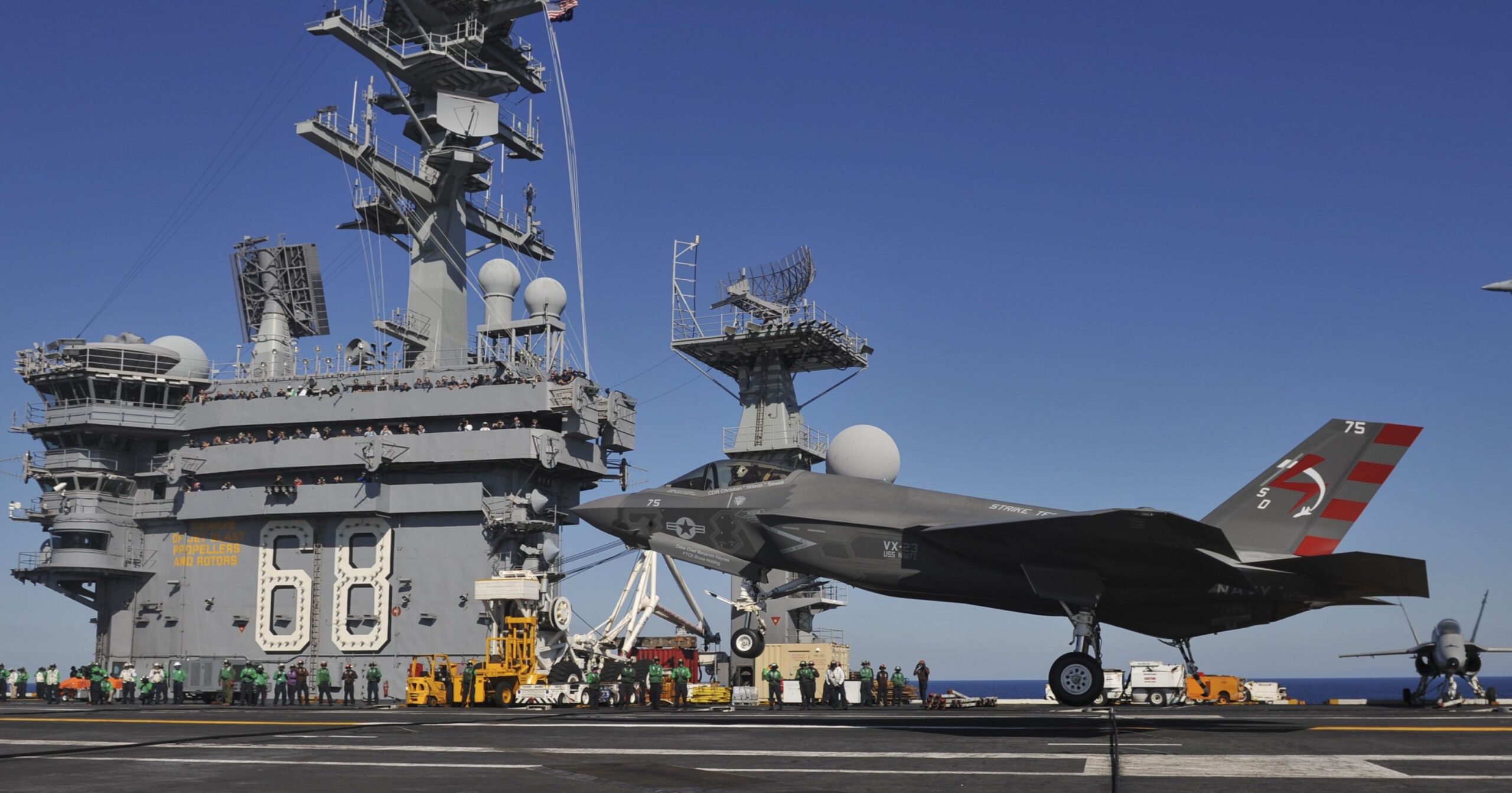 F-35C To Navy: Note My Lovely USS Nimitz Landings