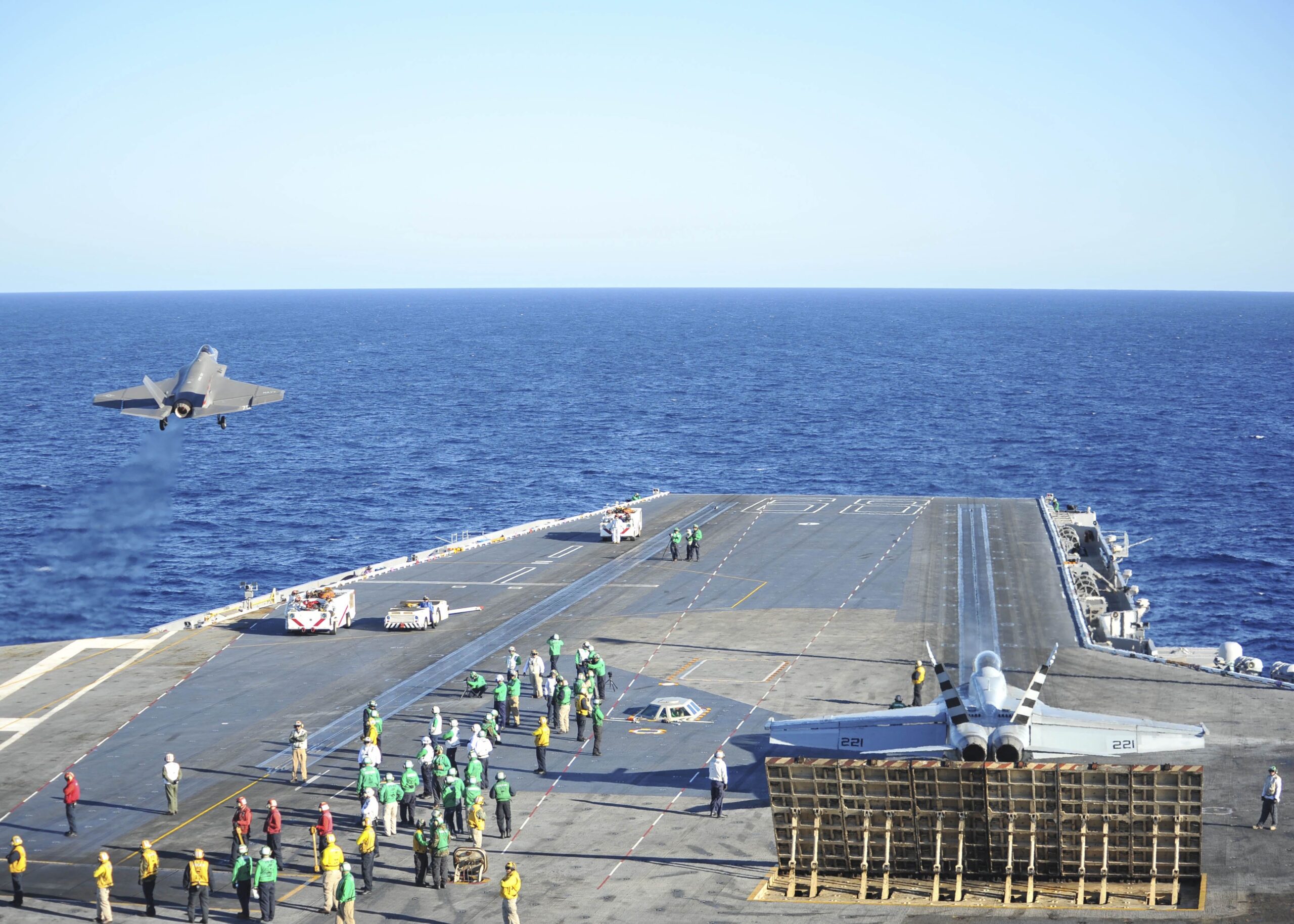 F-35C’s First Catapult Launches From USS Nimitz