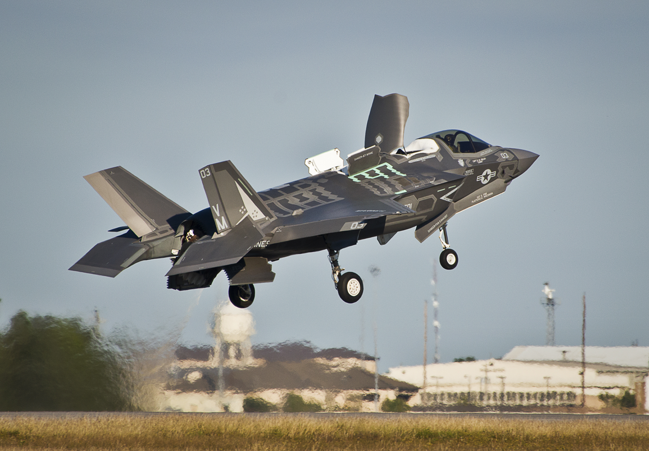 Dunford Mulls F-35B IOC Decision; 4 Bs Take Out 9 Attackers