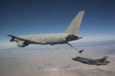 Boeing’s Italian Tanker Refuels US F-35A; First Foreign Refueling