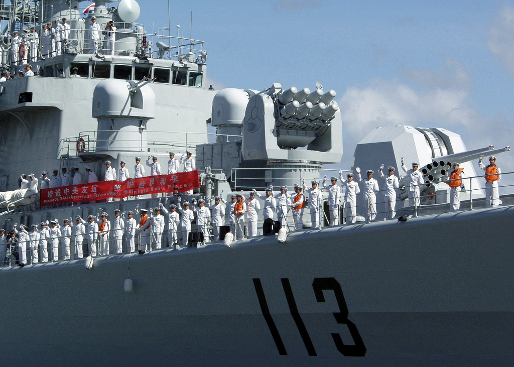 Chinese Navy: ‘So Long As It Is Blue, There We Will Be On Guard’