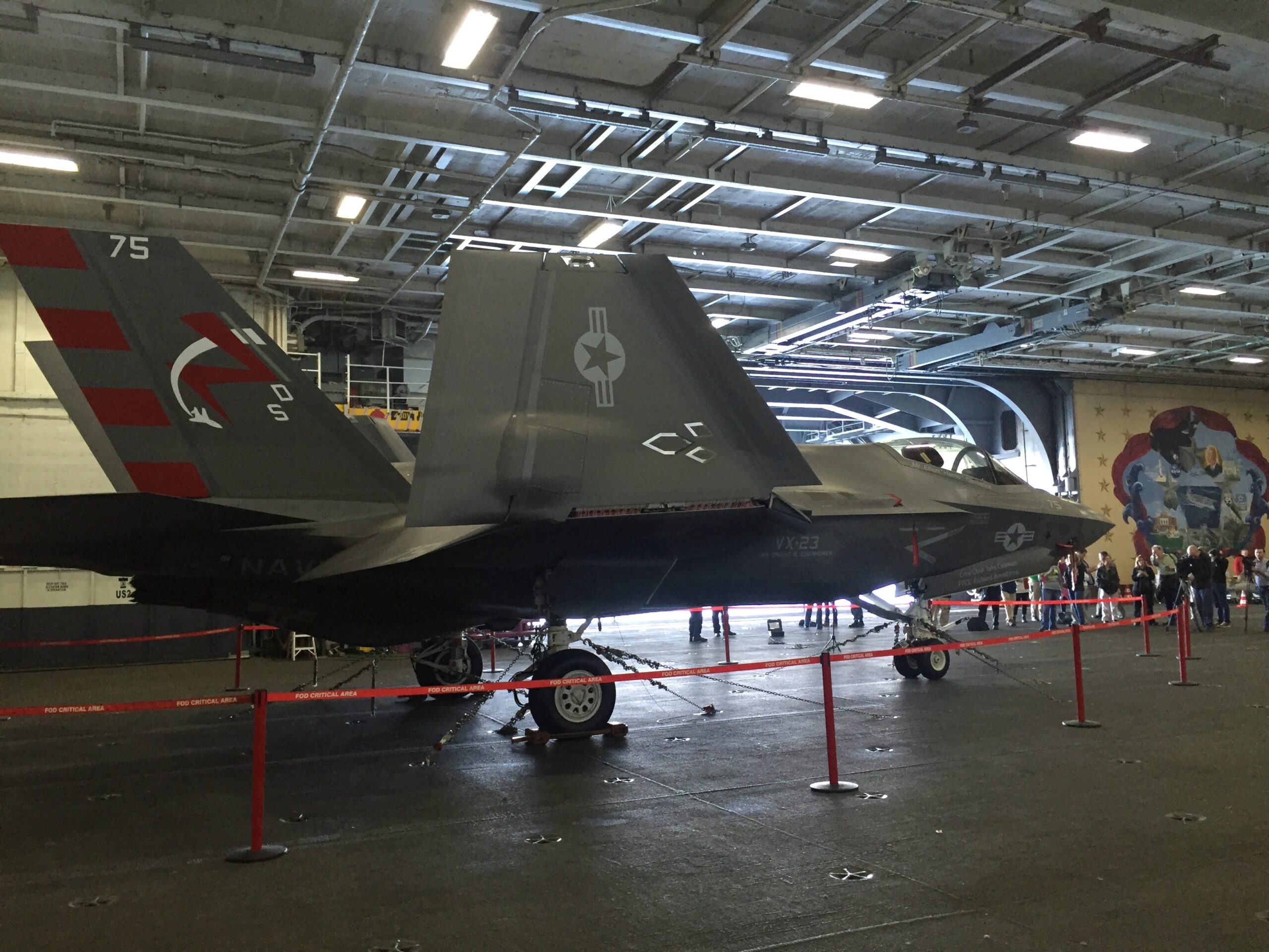 Navy Winds Up F-35Cs Development Tests On USS Eisenhower