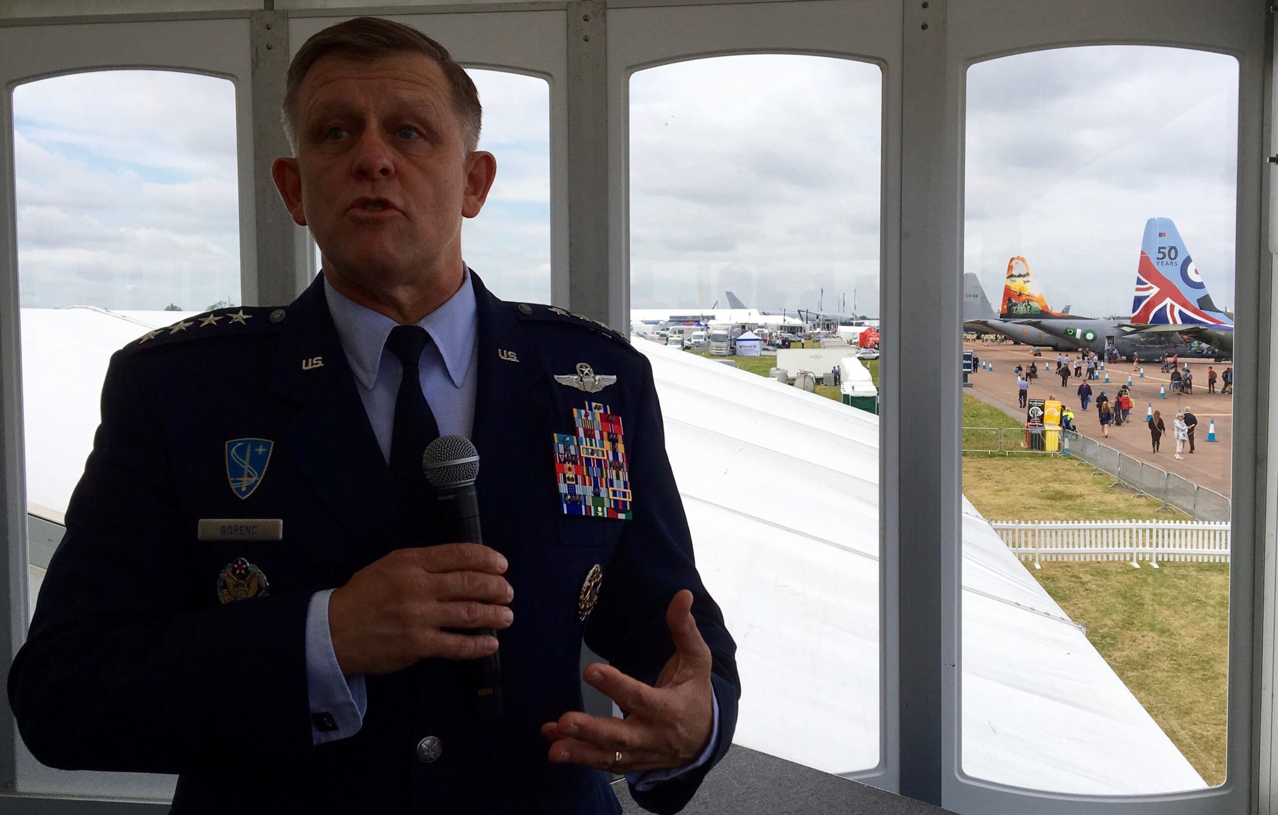 Gen. Gorenc On Import of F-35 Debut To NATO At RIAT