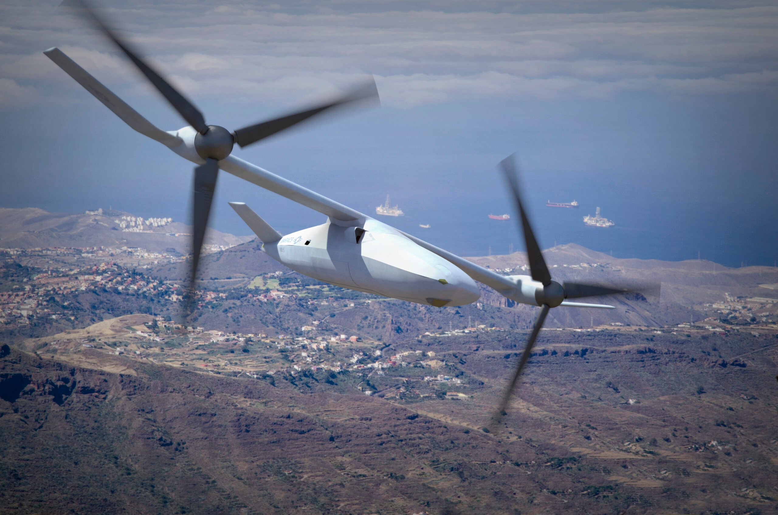 Month After Us, Bell Unveils V-247 Vigilant Tiltrotor Drone