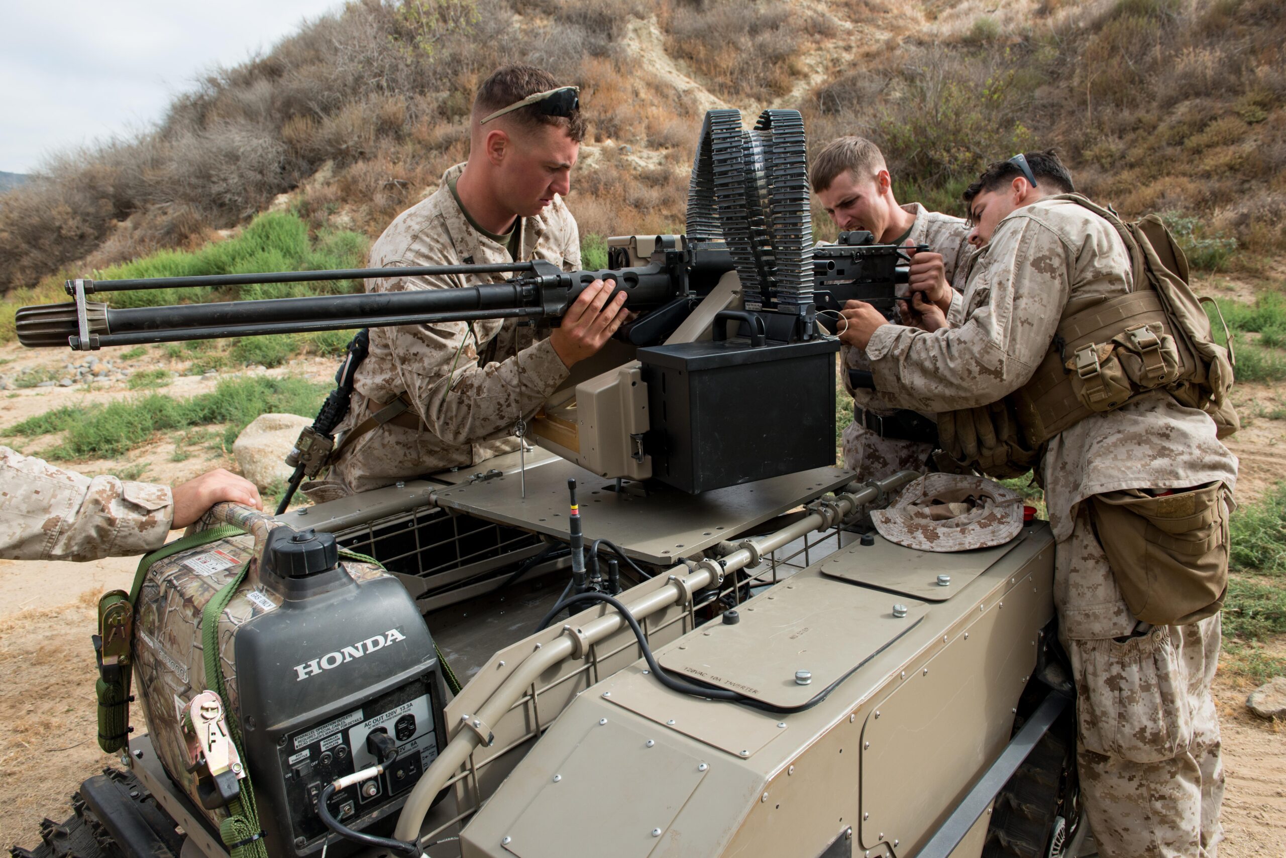 Marines Seek To Outnumber Enemies With Robots
