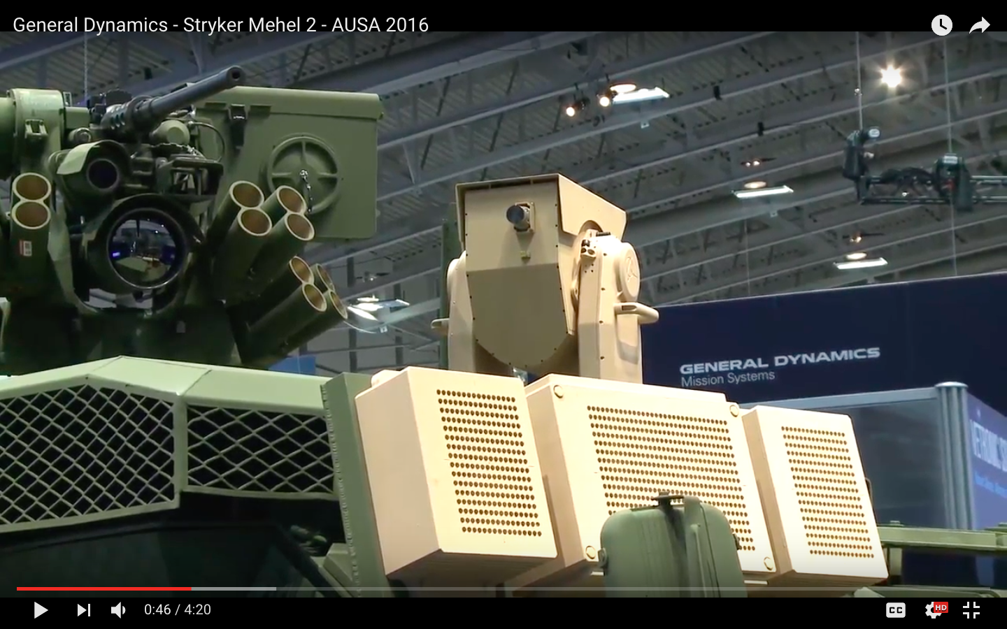 Laser Stryker: Boeing & GD’s Drone-Killing MEHEL At AUSA (VIDEO)