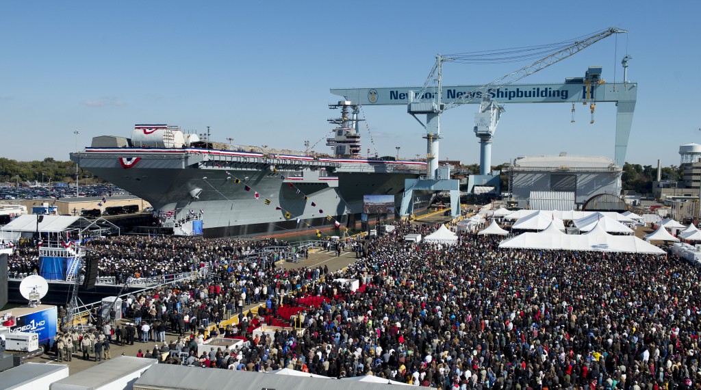 Carrier Ford Sails This Week; Future Destroyer Proposals In 2020