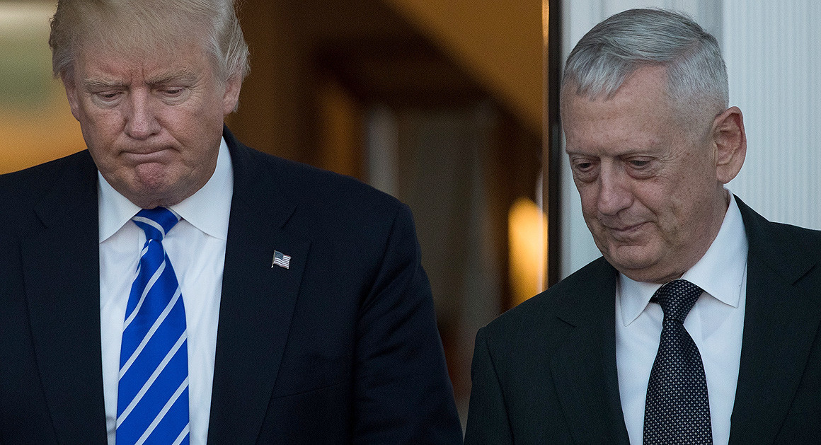 Deadlock: Mattis Vs. White House On Pentagon Nominees