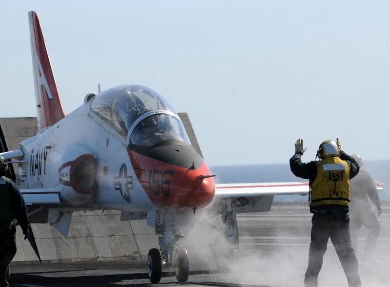 Navy Can’t Find ‘Culprit’ Of T-45s Suspected Hypoxia; Mattis Pledges Afghan Strategy