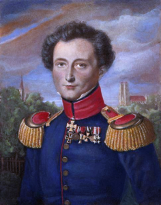 portrait by Karl Wilhelm Wach, via Wikimedia Commons