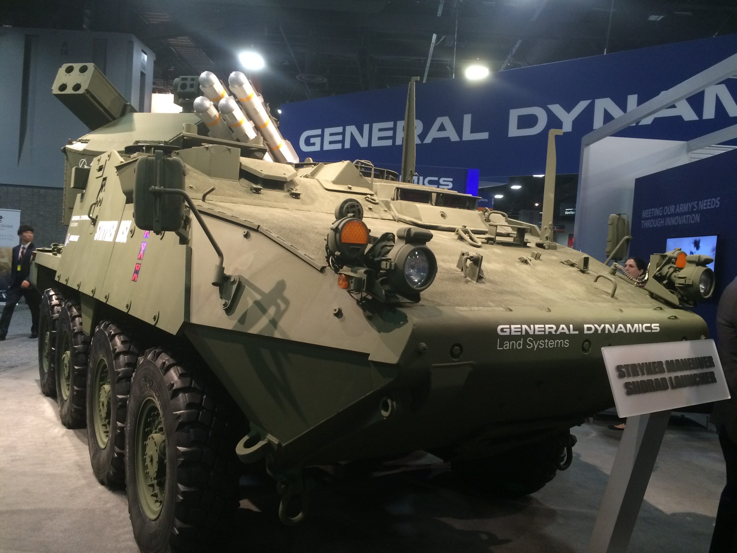General Dynamics Strykers Take On New Targets: Light Armor & Aircraft