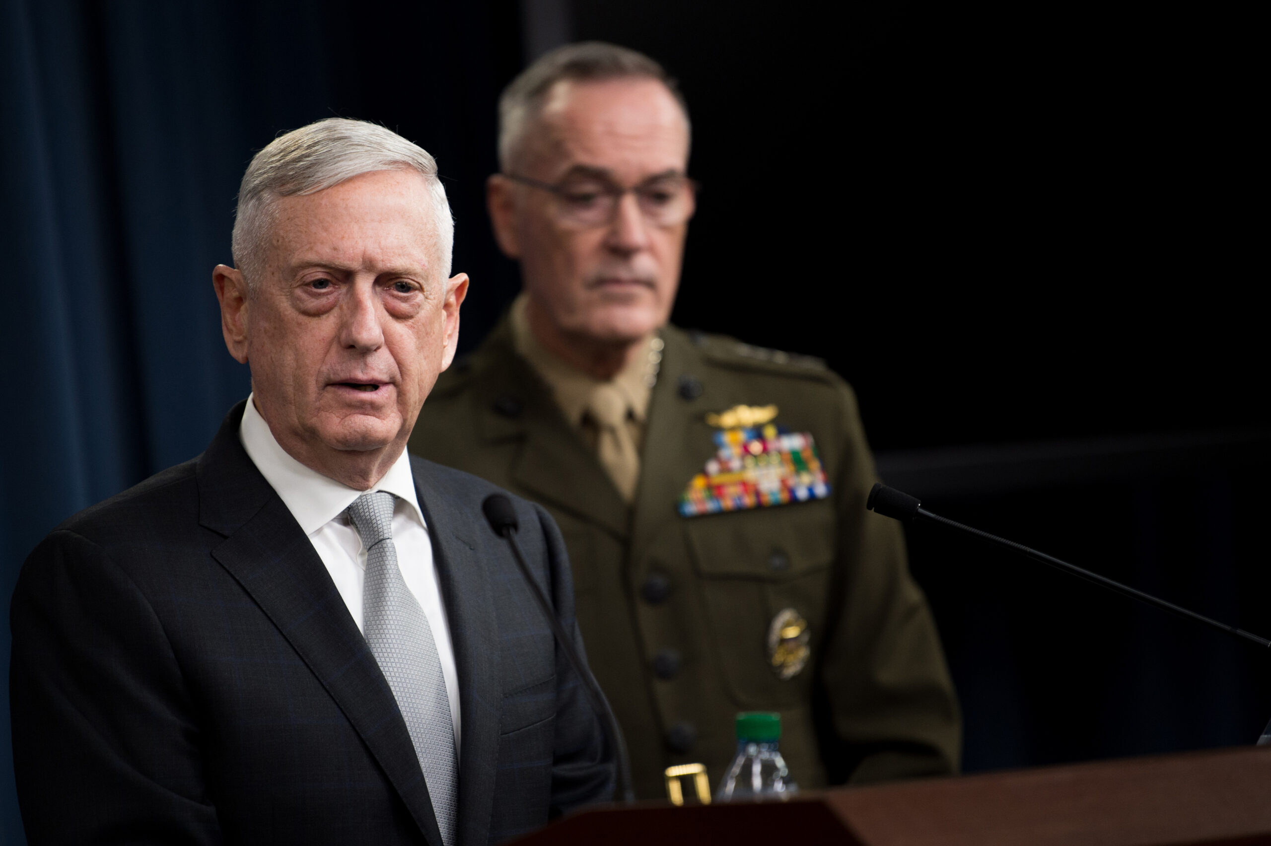 Mattis & Dunford On The Long, Uncertain Road To Space Force